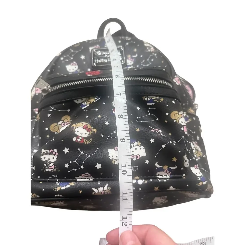 Loungefly Hello Kitty Zodiac Print x Sanrio Mini Backpack Purse BKO33909 EUC - Picture 8 of 12